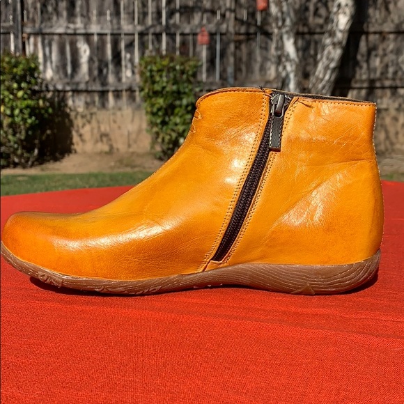 Jafa 156 Bootie Mustard Size 37 NWOB - Picture 2 of 10